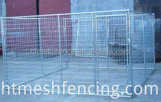 5' x 10' x 6' galvanized welded wire outdoor large dog kennel wholesale